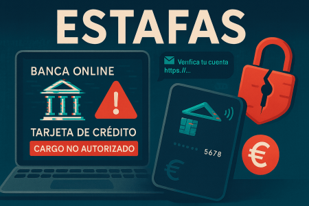 Evitar estafas por internet con la tarjeta de credito